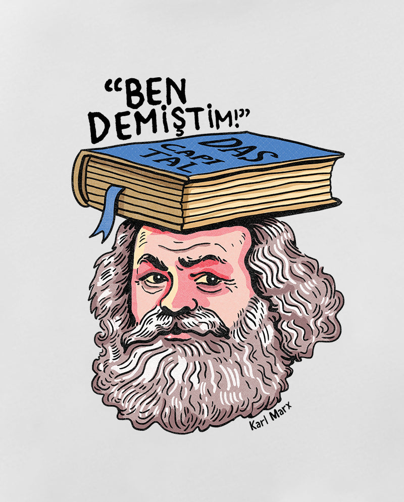 Karl Marx Crop Tişört