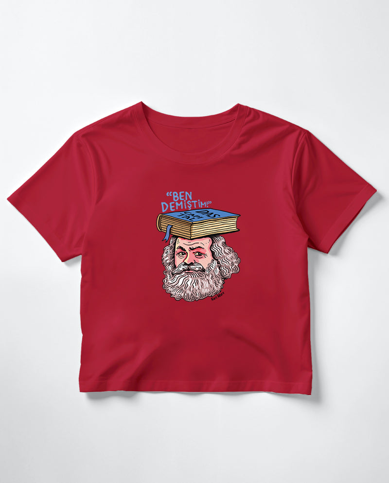 Karl Marx Crop Tişört