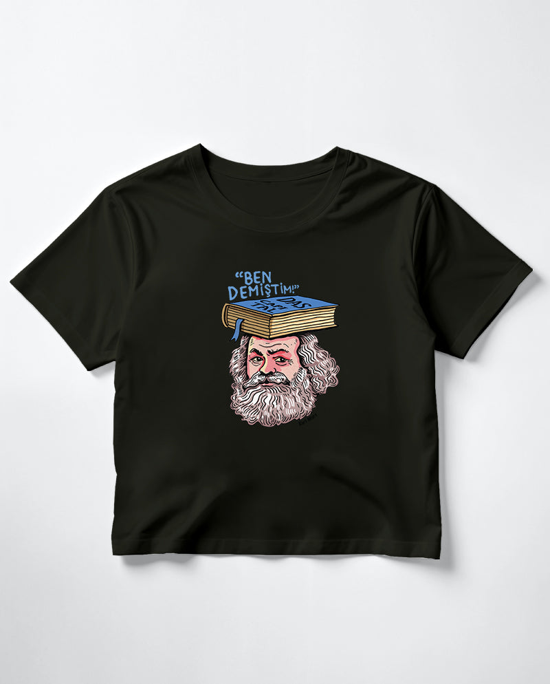 Karl Marx Crop Tişört