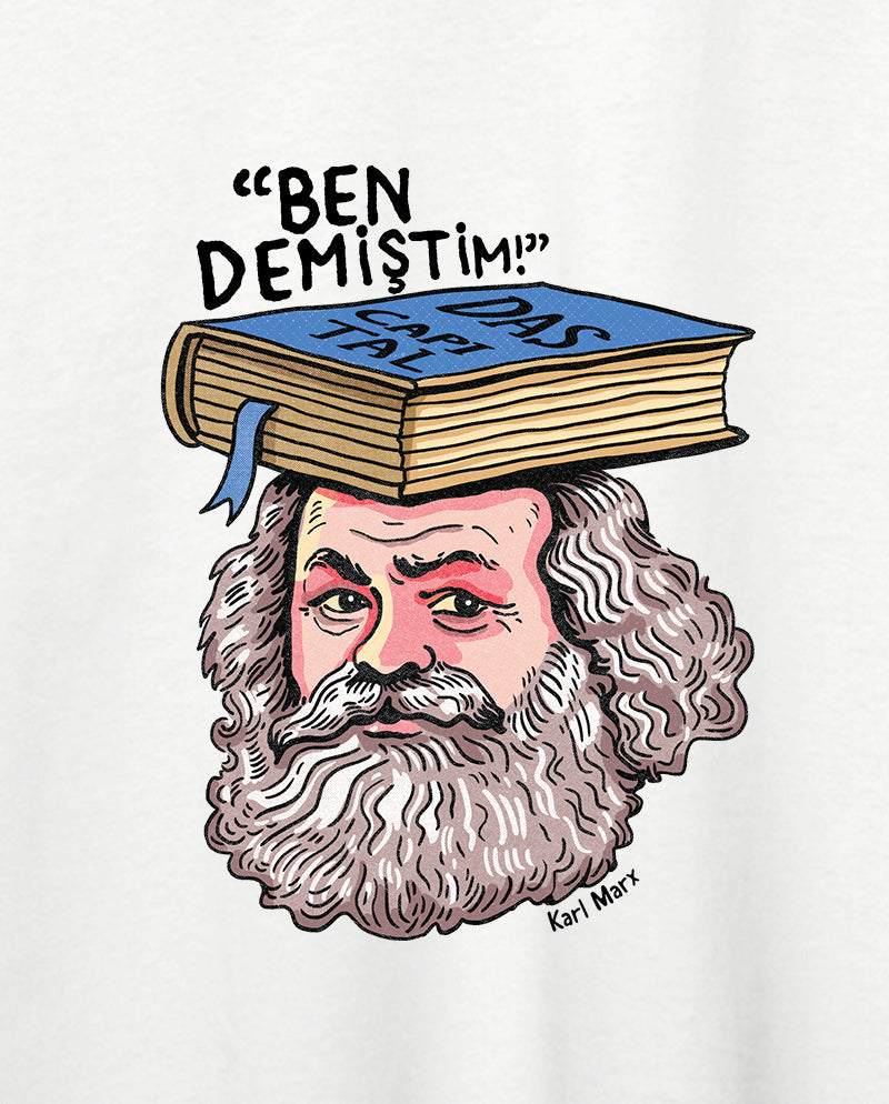 Karl Marx Oversize Tişört