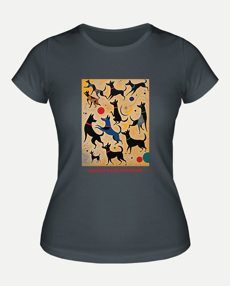 Oyun Vakti - Miro Sokakta Kadın Tişört