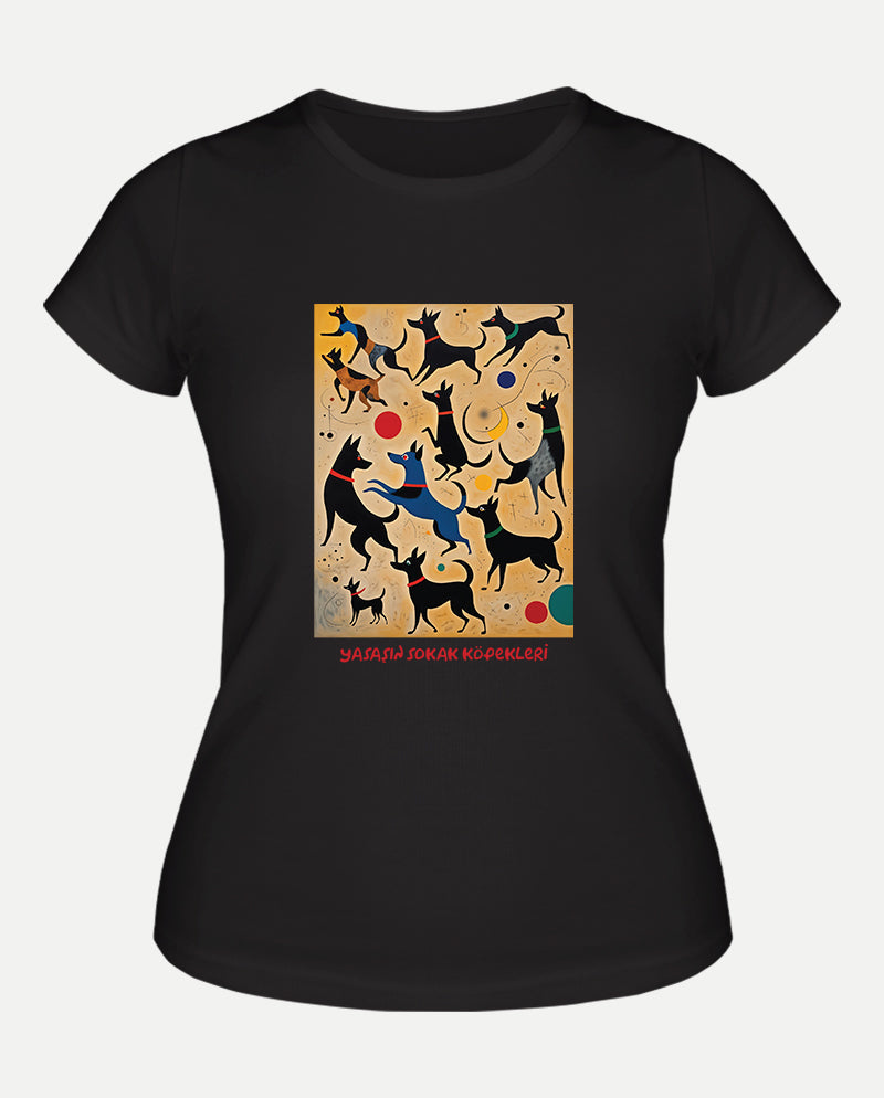Oyun Vakti - Miro Sokakta Kadın Tişört