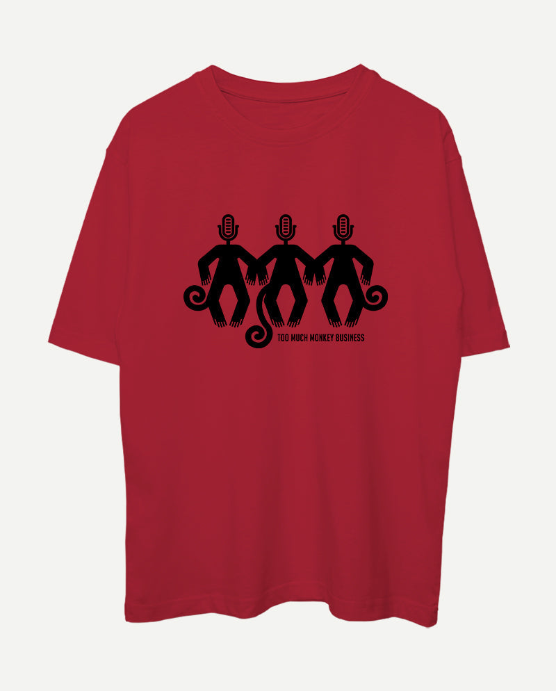 Monkey Business Oversize Tişört