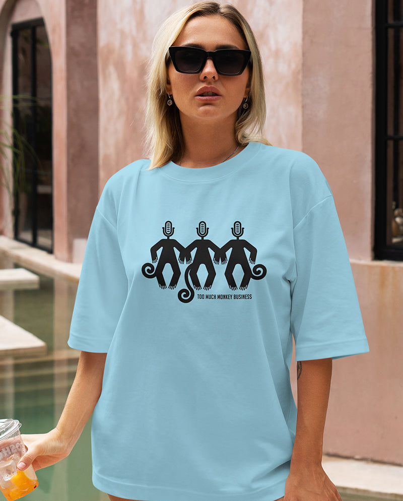 Monkey Business Oversize Tişört