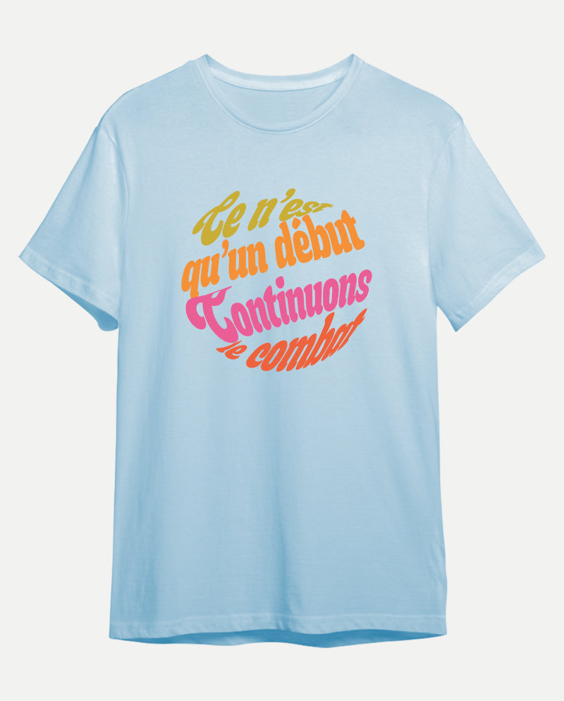 Mücadeleye devam Erkek Tişört