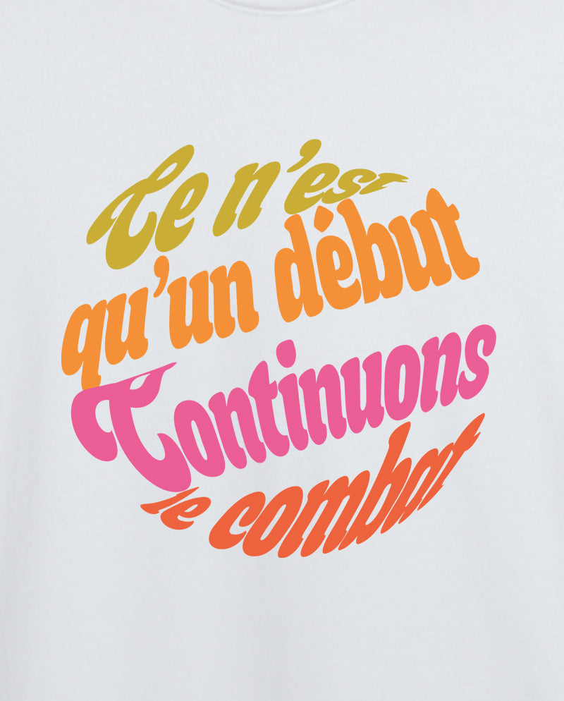 Mücadeleye devam Erkek Tişört