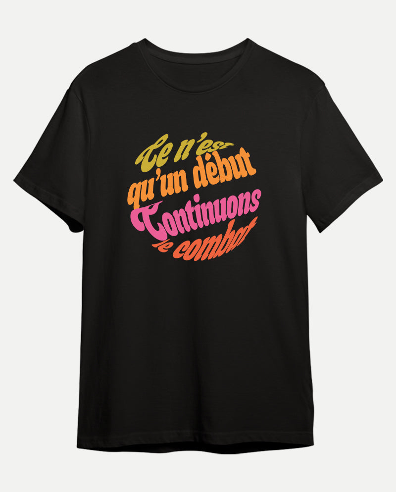 Mücadeleye devam Erkek Tişört