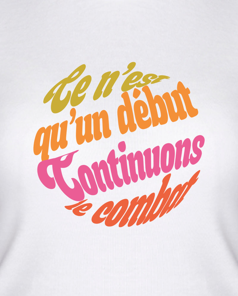 Mücadeleye devam Kadın Tişört