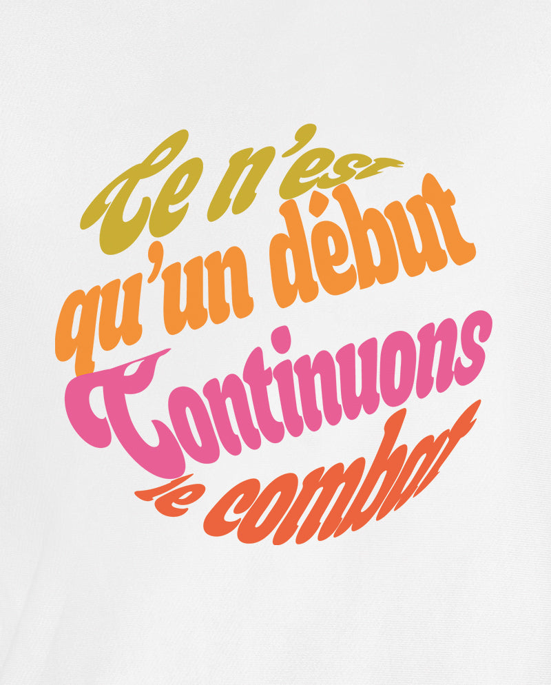 Mücadeleye devam Sweatshirt