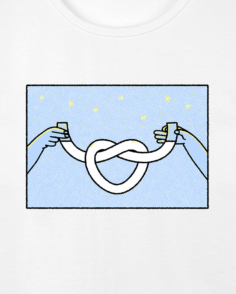 Muhabbet Geniş Yaka Tişört