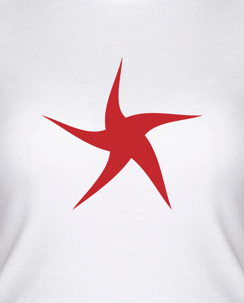 Neşeli yıldız Kadın Tişört