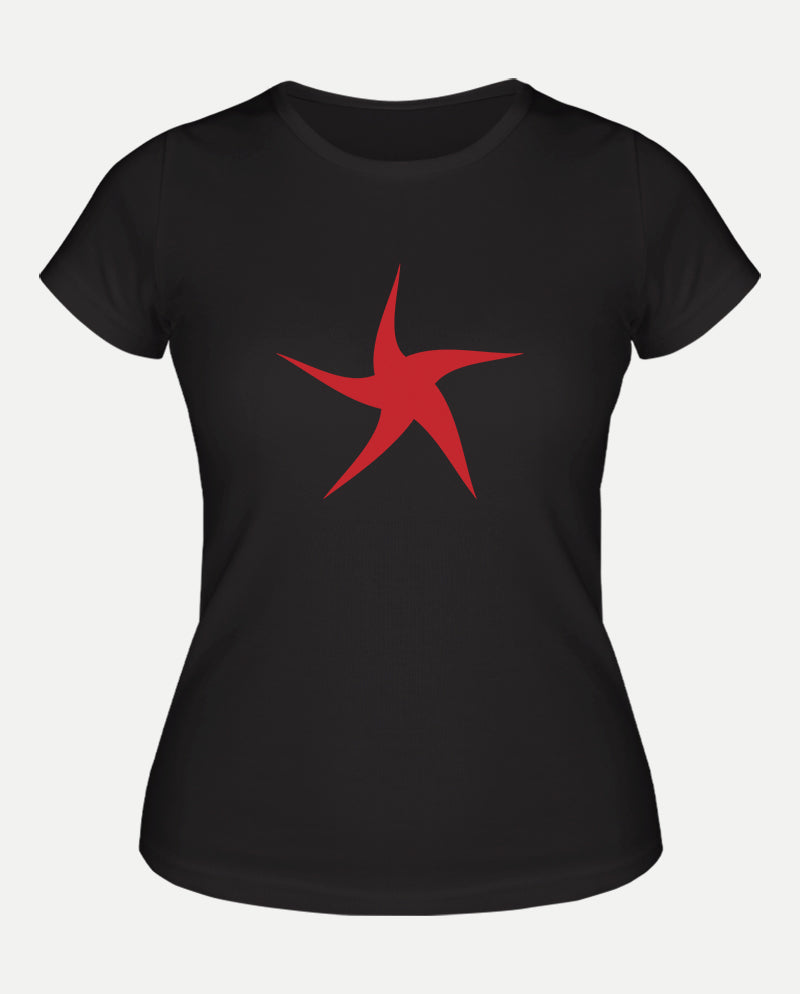 Neşeli yıldız Kadın Tişört