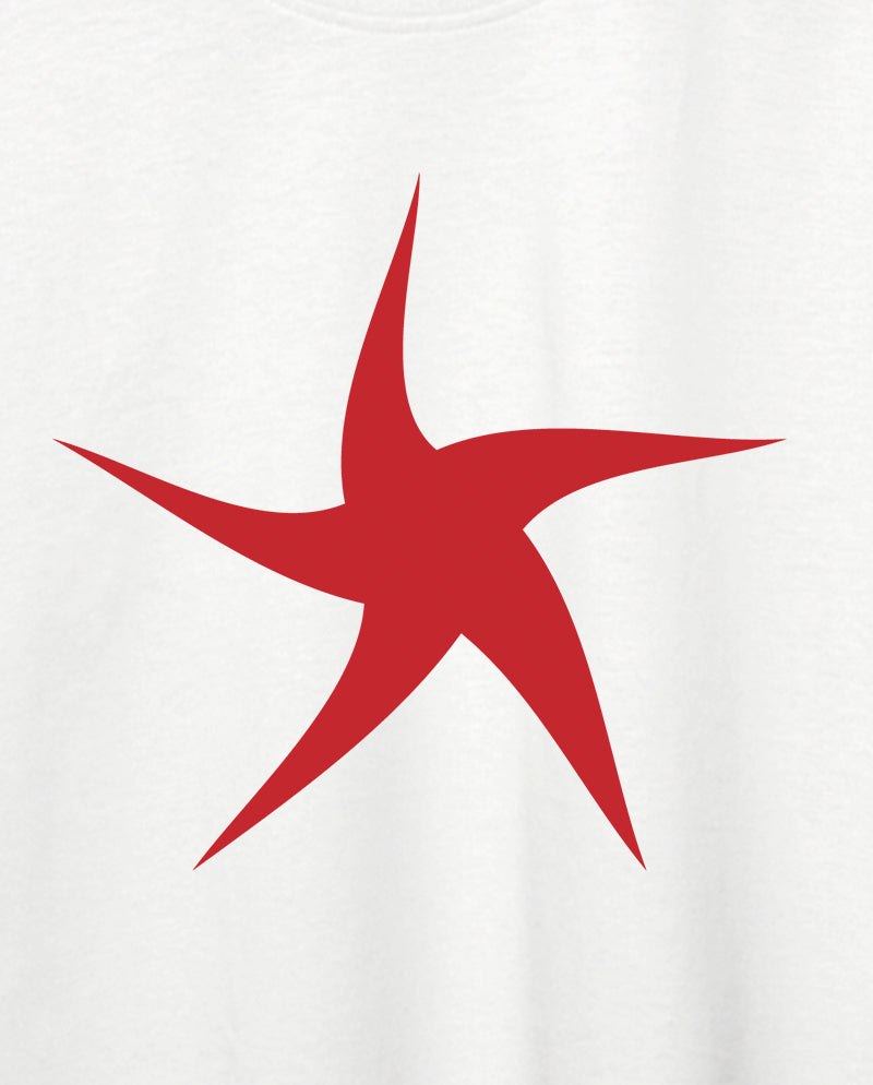 Neşeli yıldız Oversize Tişört