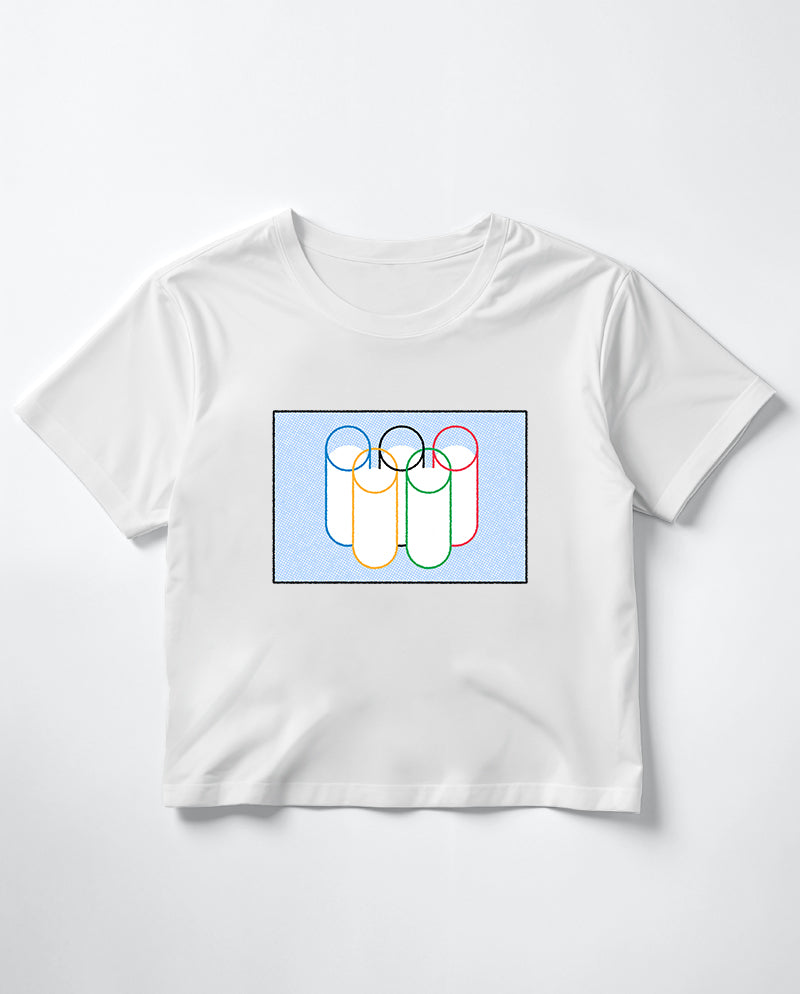 Rakı Olimpiyatları Crop Tişört