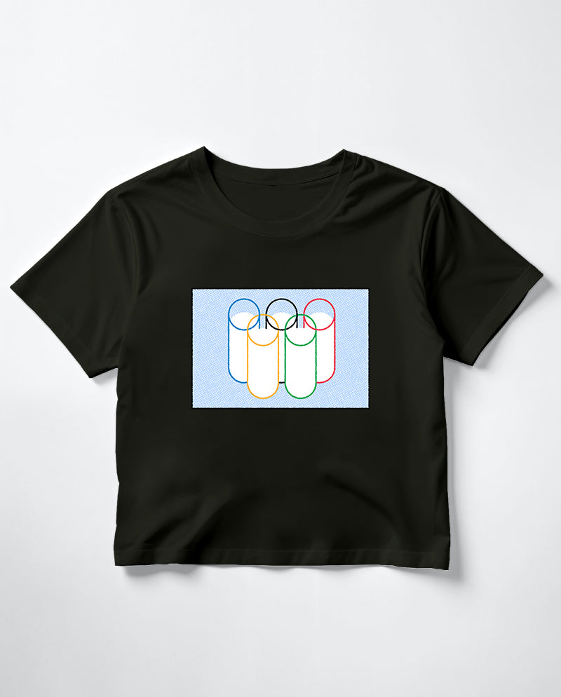 Rakı Olimpiyatları Crop Tişört