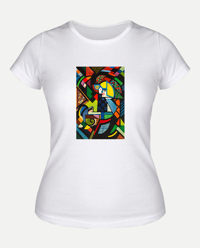 Rocker'daki Kız Kadın Tişört