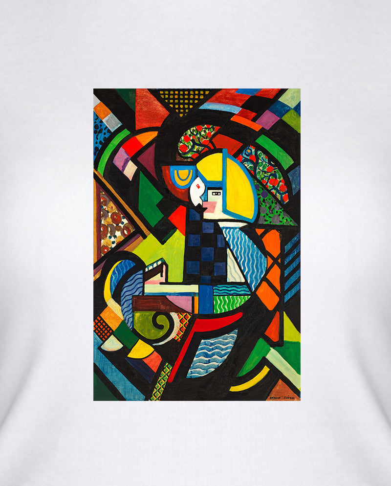 Rocker'daki Kız Kadın Tişört