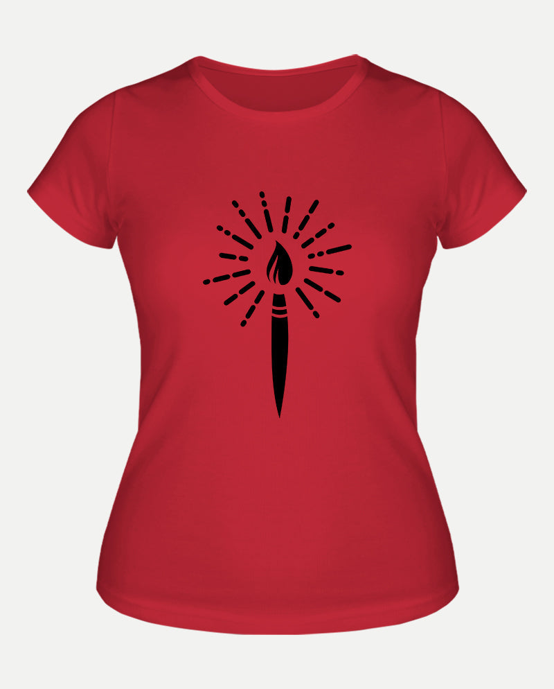 Sanatın ışığı Kadın Tişört