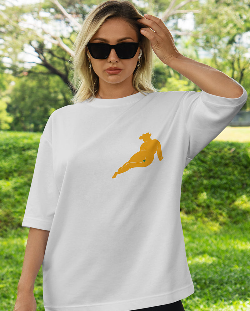 Self-sexual Oversize Tişört