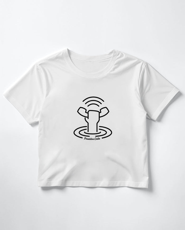 Telefonunuz var Crop Tişört