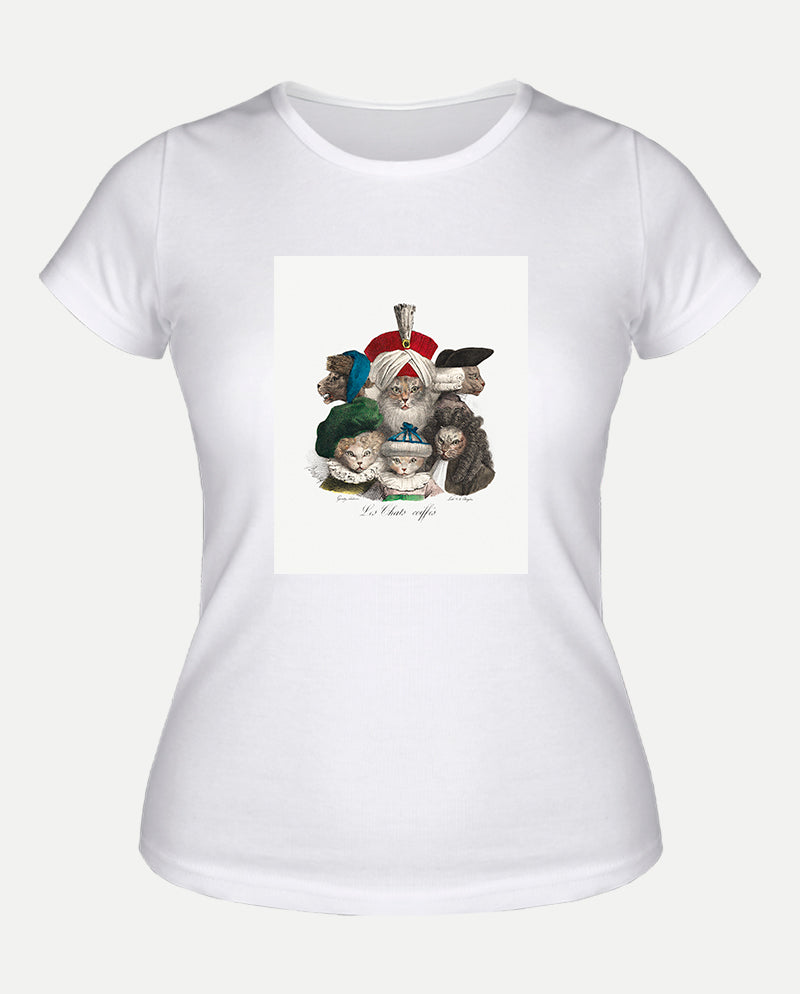 Tüylü Kediler Kadın Tişört