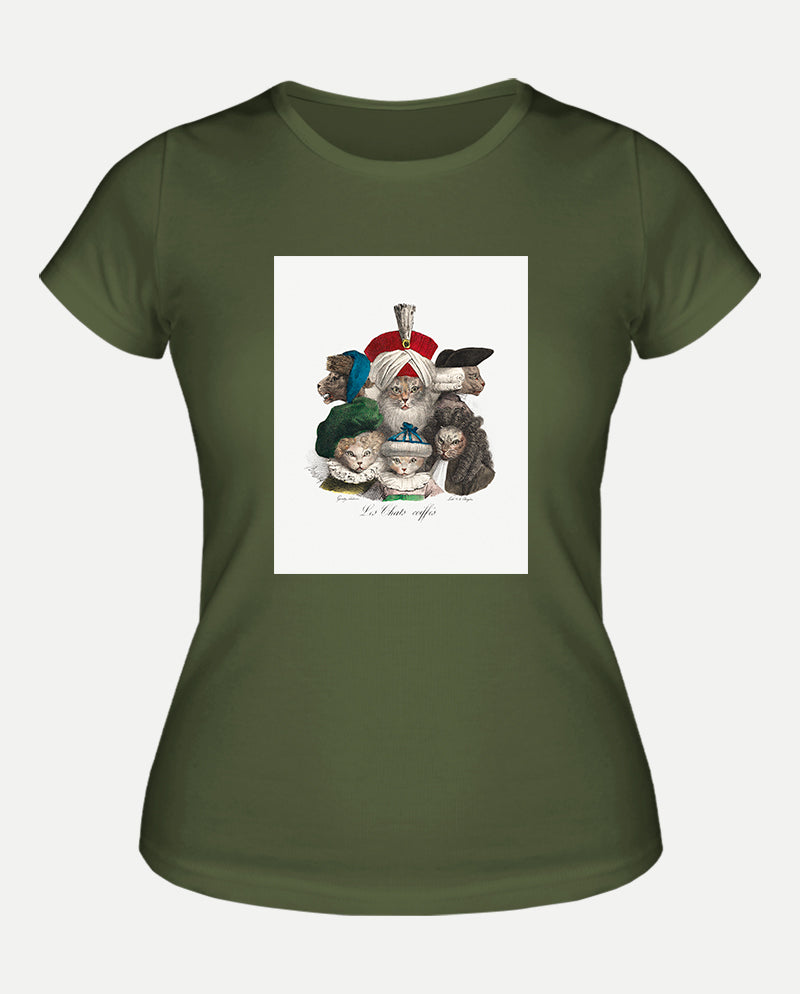 Tüylü Kediler Kadın Tişört