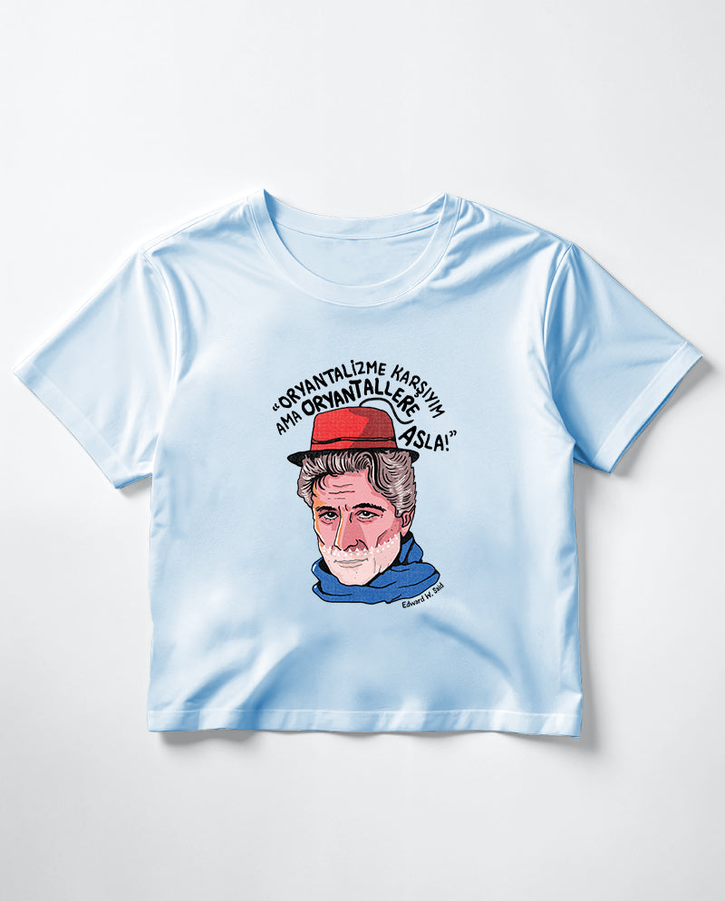 Edward Said Crop Tişört