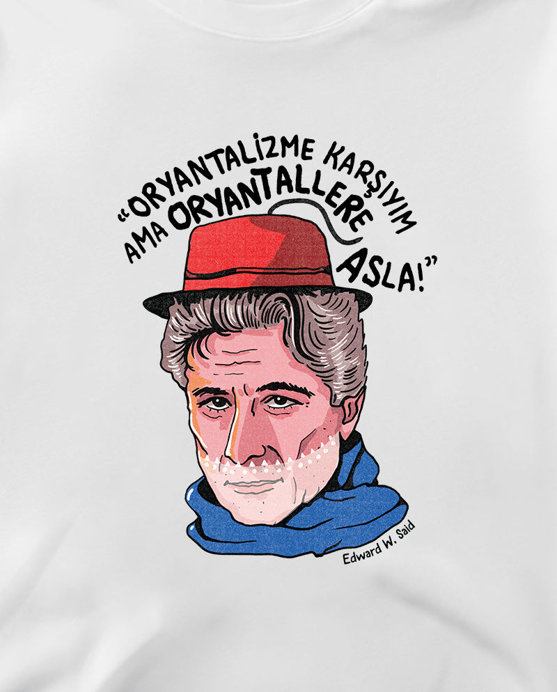 Edward Said Crop Tişört