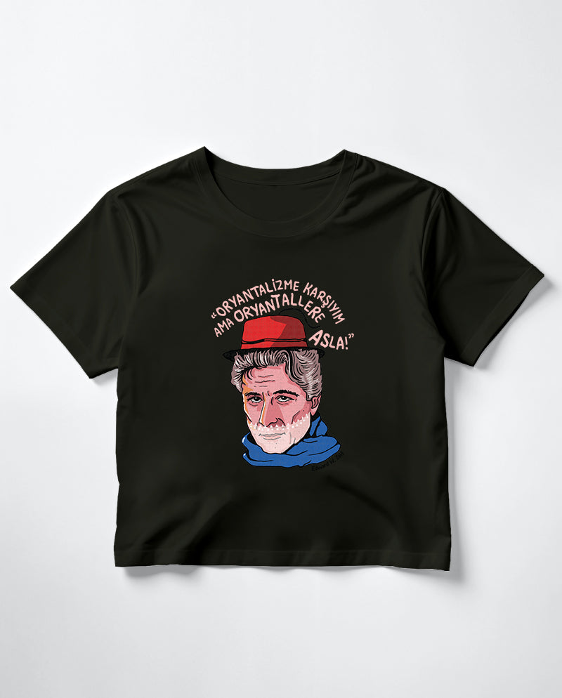 Edward Said Crop Tişört