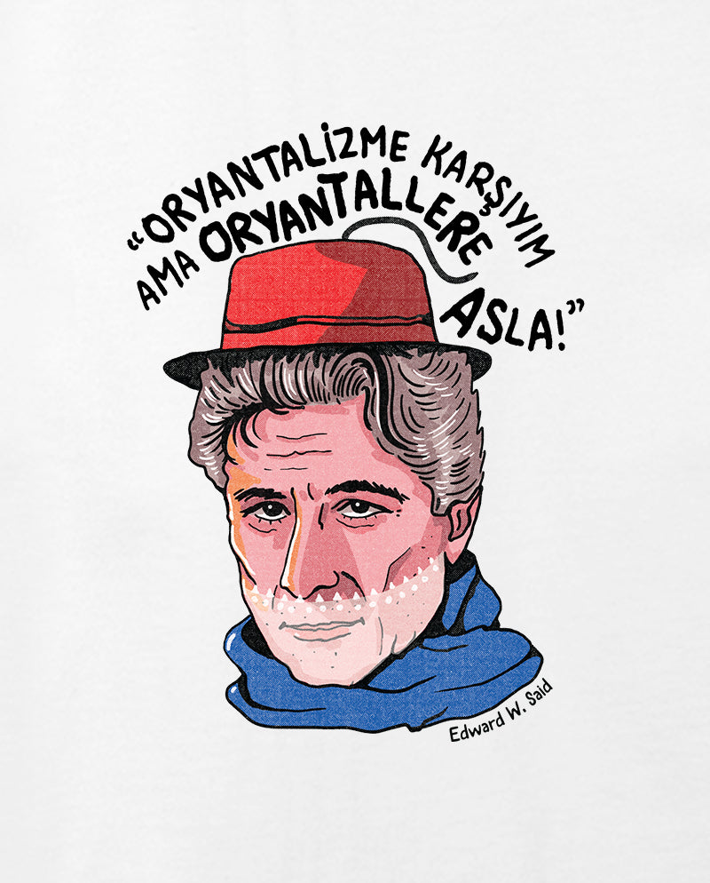 Edward Said Geniş Yaka Tişört