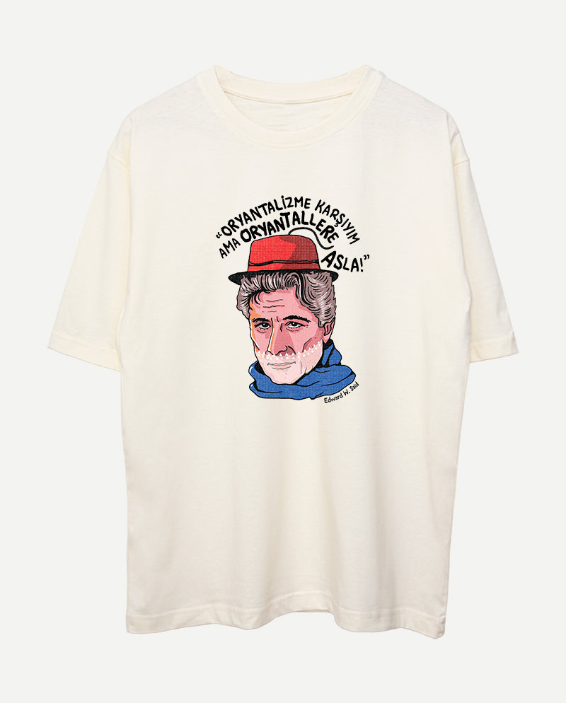 Edward Said Oversize Tişört