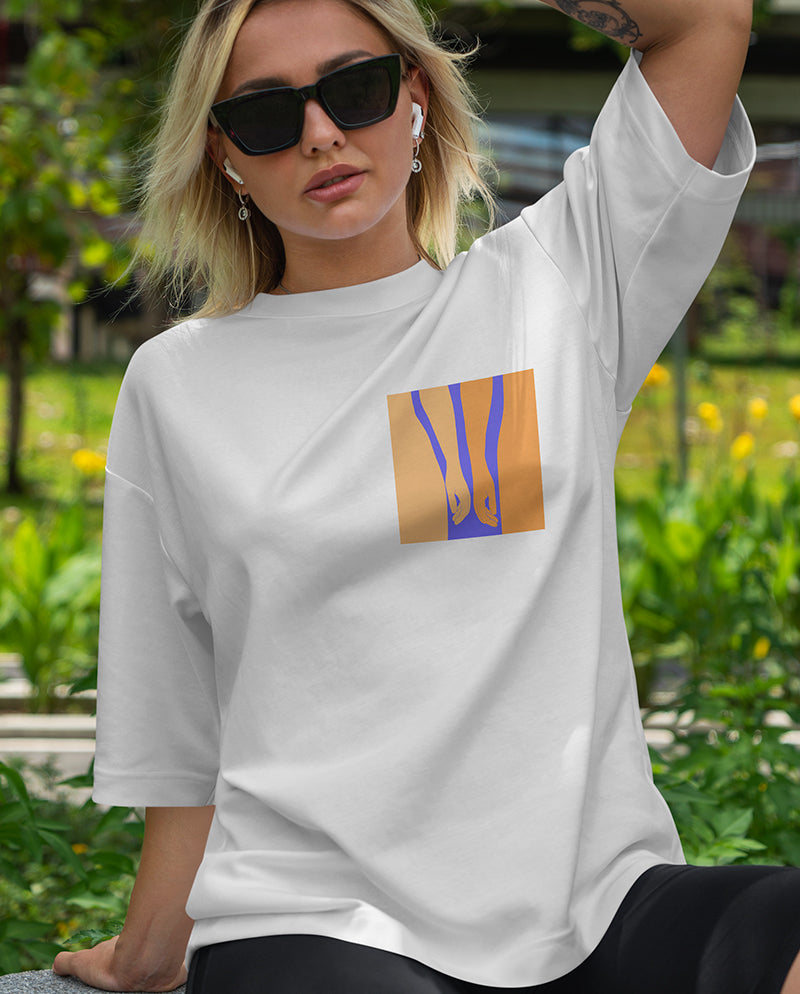 Yan Yana Oversize Tişört