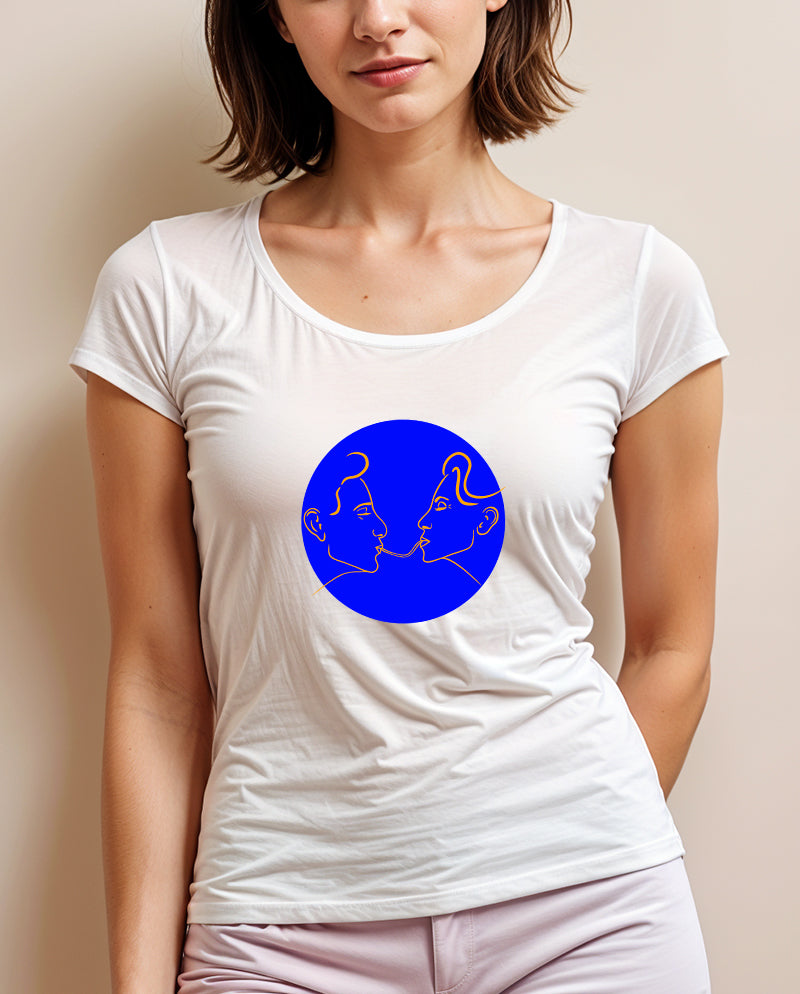 Yummy Geniş Yaka Tişört