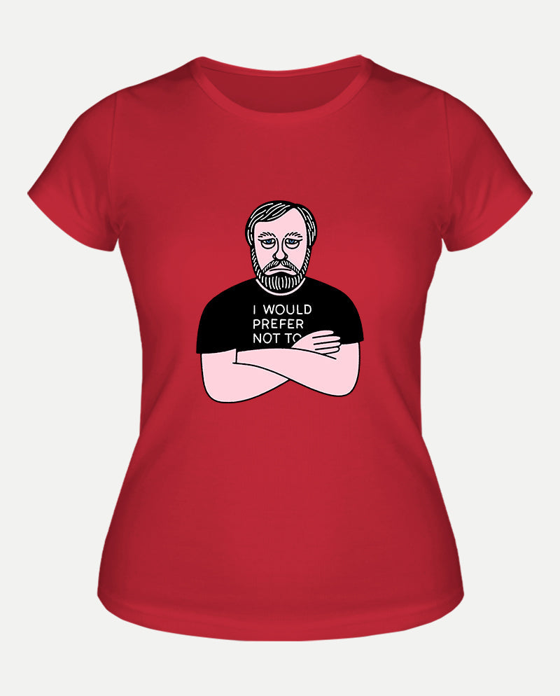 Zizek’in tercihi Kadın Tişört