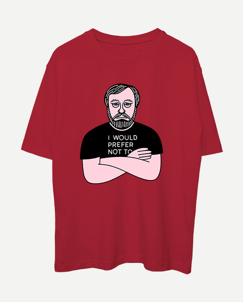 Zizek’in tercihi Oversize Tişört