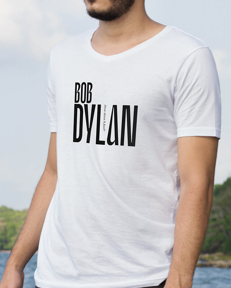 Bob Dylan - How Does It Feel Erkek Tişört