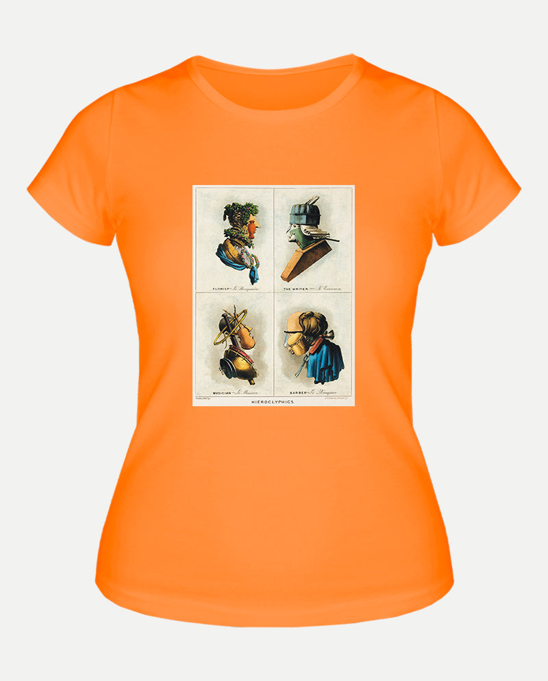 Kompozit Kafalar Kadın Tişört