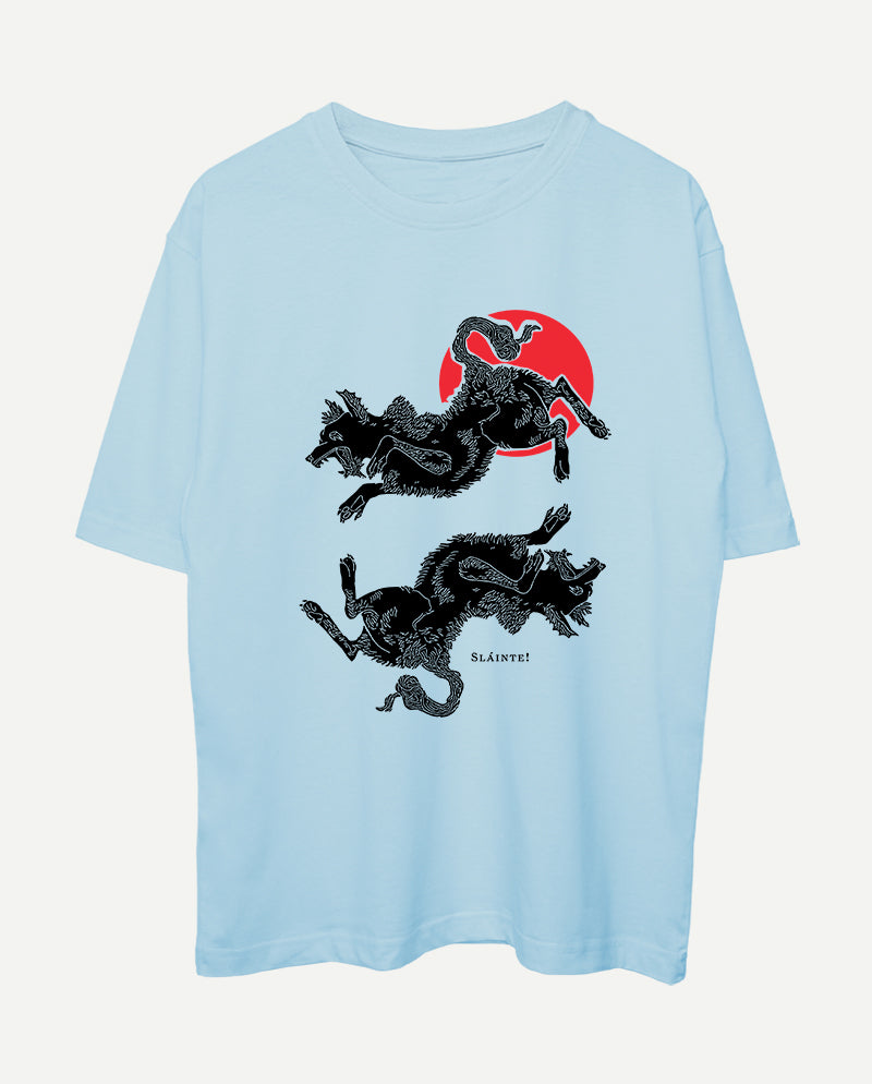 Kurt Gibi Viskili Oversize Tişört