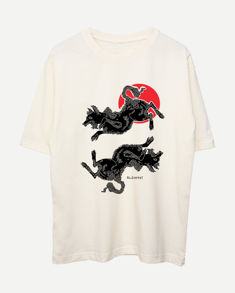 Kurt Gibi Viskili Oversize Tişört