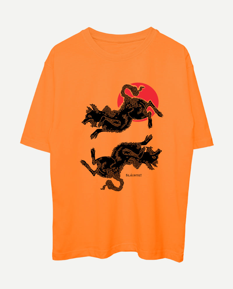 Kurt Gibi Viskili Oversize Tişört