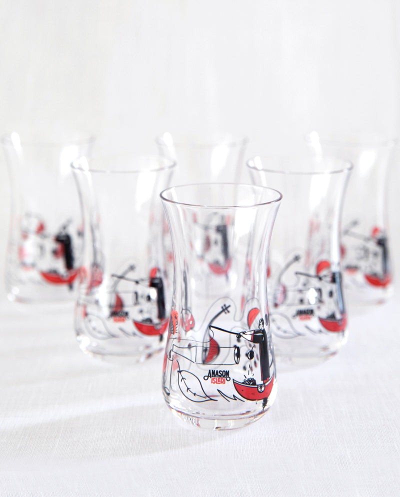 Erkenci Rakı Kadehi - İnce Belli