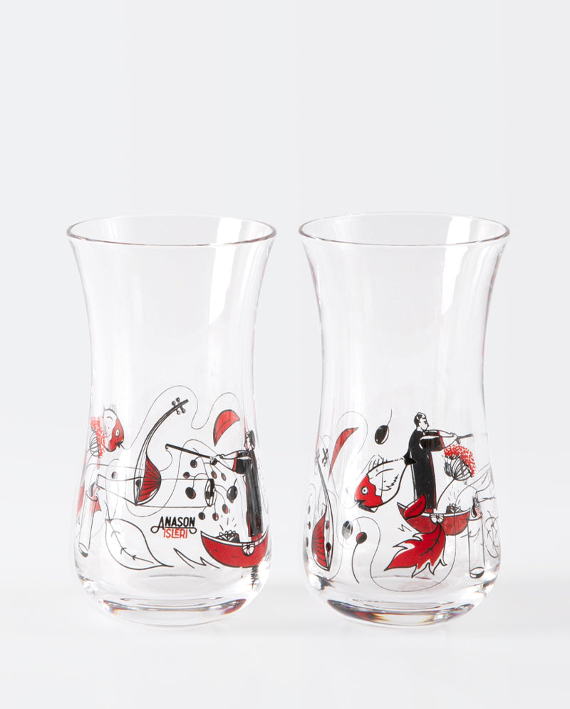 Erkenci Rakı Kadehi - İnce Belli