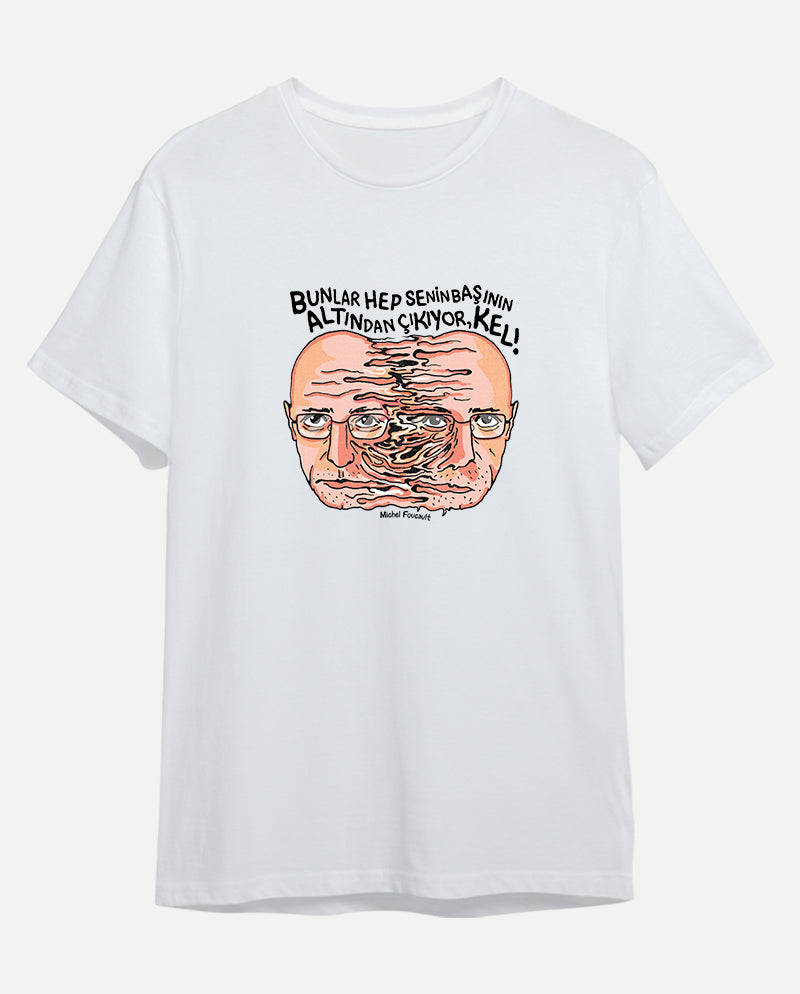 Michel Foucault Erkek Tişört
