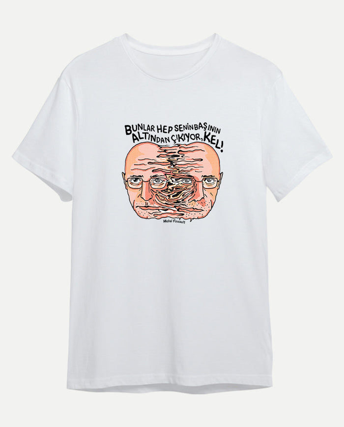Michel Foucault Erkek Tişört