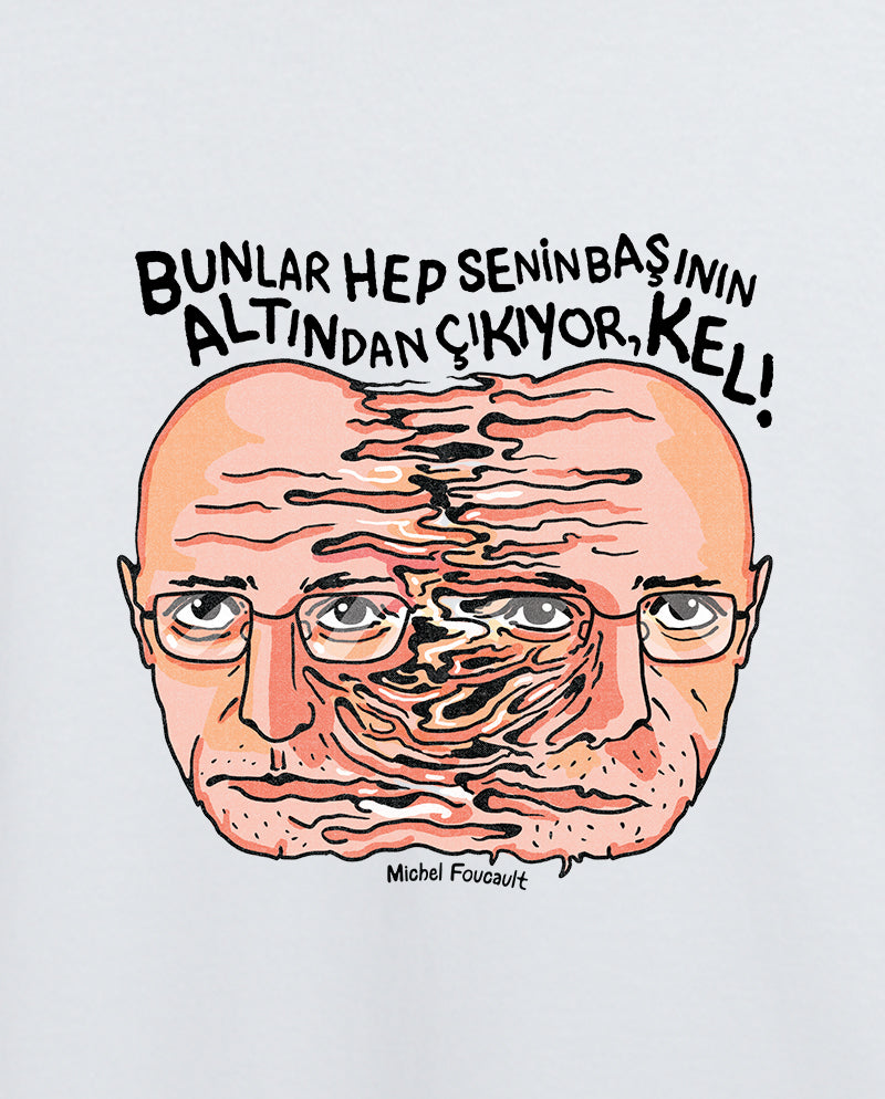 Michel Foucault Erkek Tişört