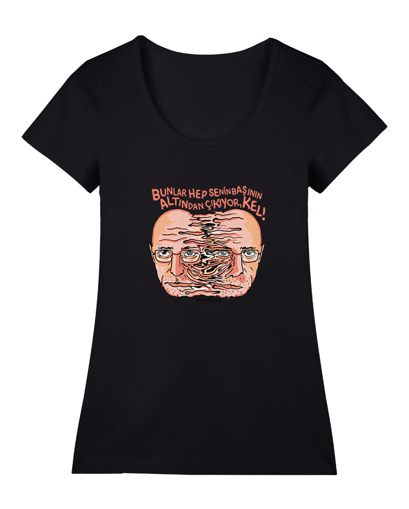 Michel Foucault Geniş Yaka Tişört