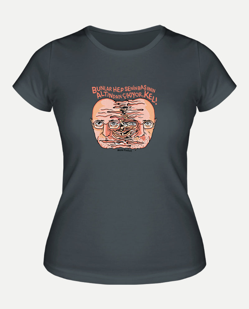Michel Foucault Kadın Tişört
