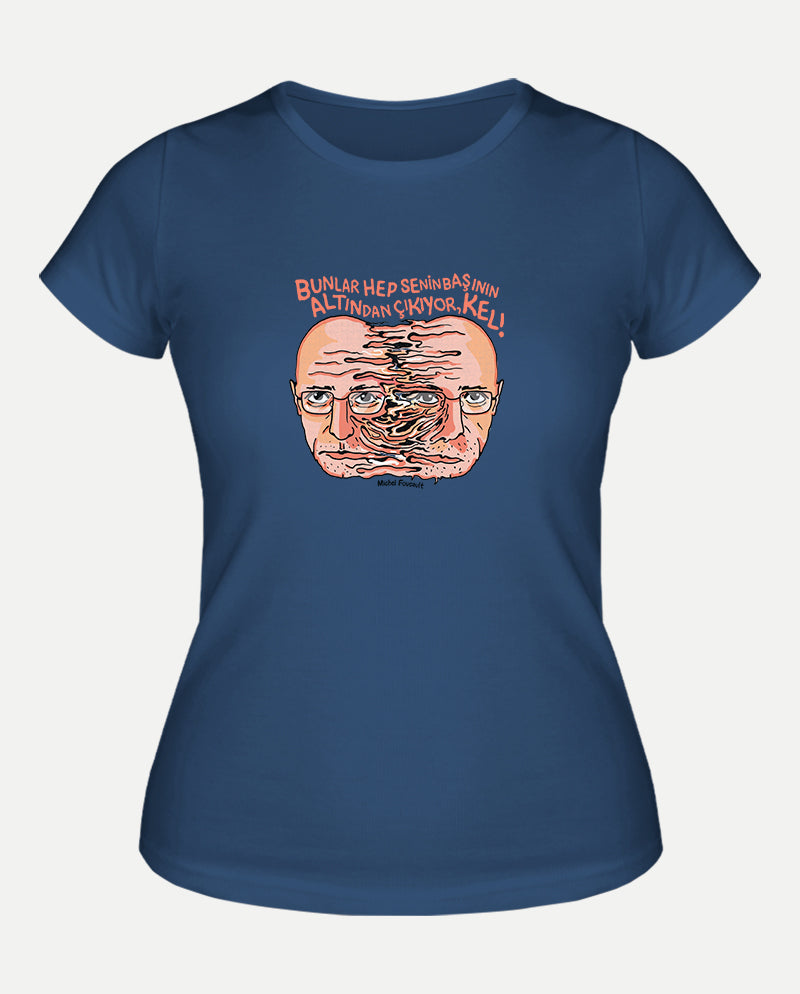 Michel Foucault Kadın Tişört