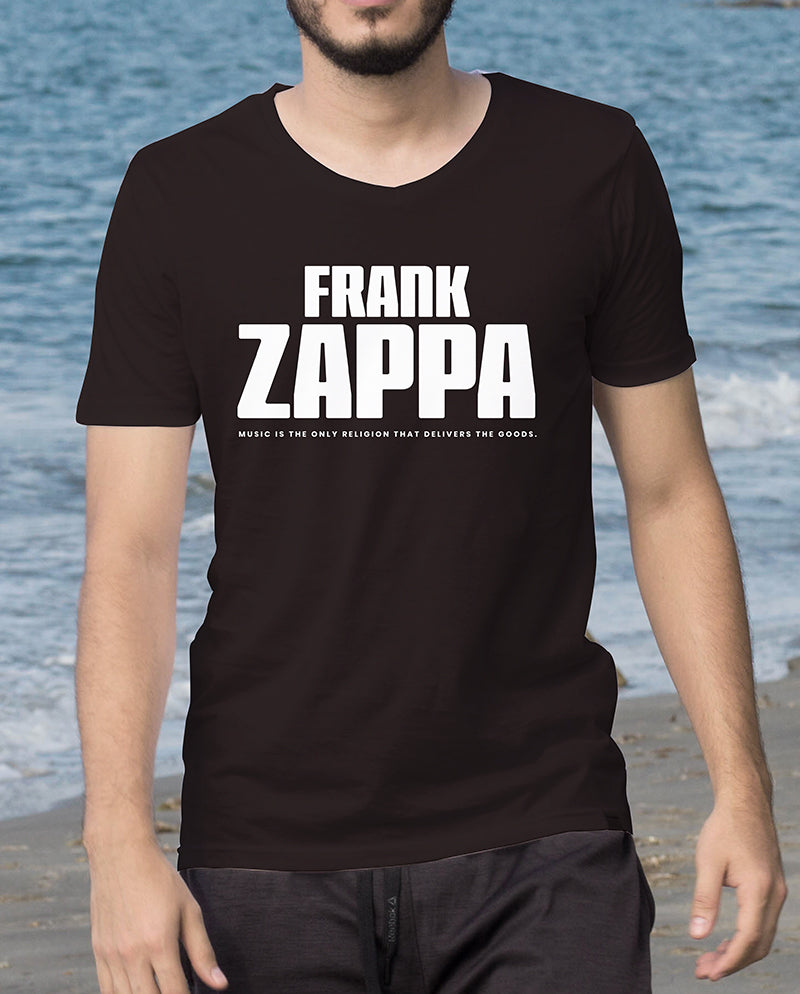 Frank Zappa - Music Religion Erkek Tişört