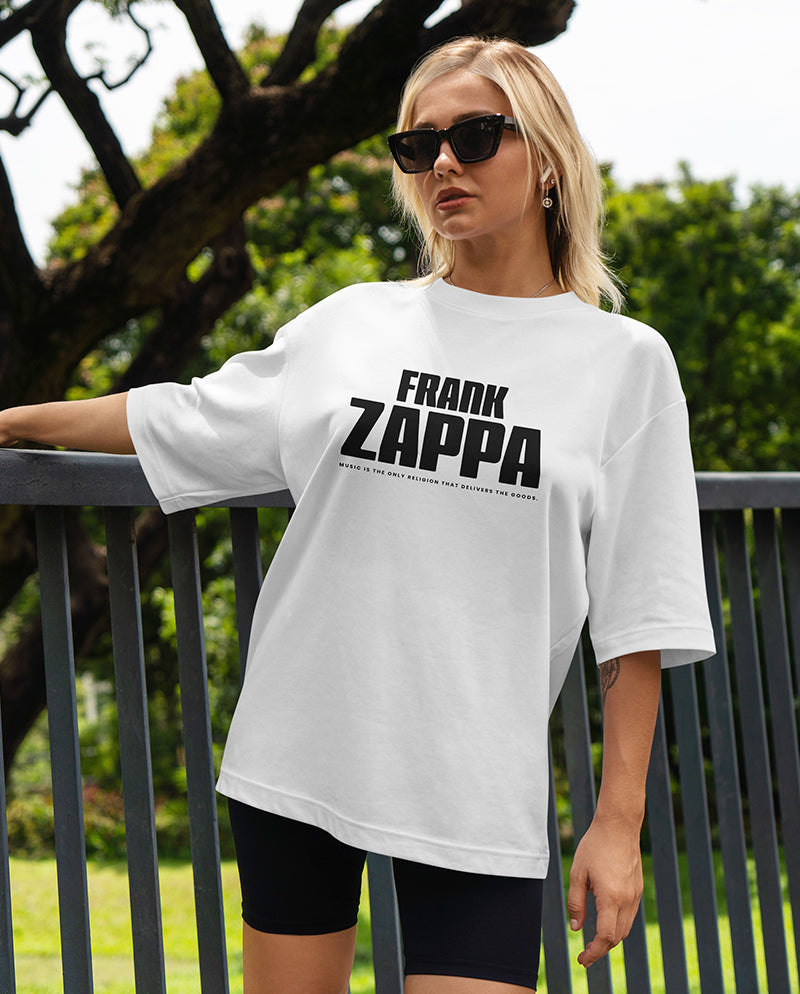Frank Zappa - Music Religion Oversize Tişört